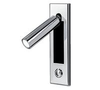 Wall Lamp,Wall Sconces,Walls Bracket Rotatable Push Switch Led Reading Wall (3W) Suitable for Living Room Bedroom Hotel Kitchen Restaurant/Style3/A/Style2/a