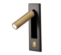 Wall Lamp,Wall Sconces,Walls Bracket Rotatable Push Switch Led Reading Wall (3W) Suitable for Living Room Bedroom Hotel Kitchen Restaurant/Style3/A/Style5/a