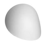 Wall Lamp White Steel 29x25x8cm Modern Round G9 2-Light Minimalist Scandinavian [EEK: A]