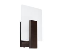Wall lamp wood, glass Lappo Scandinavian Design E14