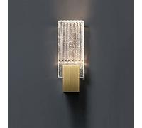 wall lamps, 6W Crystal Glass Wall Sconce Lighting Fixtures Indoor Modern d Wall Light Dresser Wall Lamp Metal Wall Mount Lamp for Aisle Living Room Bedroom Hotel, Tricolour Light