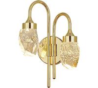 Wall Lamps Compatible with Living Room Modern Led Sconce Lighting Light Background Crystal Lamp/Double Head