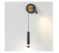 Wall Lamps Indoor LED Nordic Creative Bedside Reading Wall Light Indoor Livingroom Study Adjustable Lighting Wall Sconces Wall Lamp