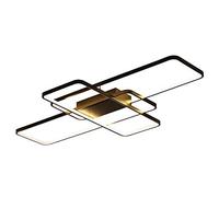Wall Lamps,Led Ceiling Light Chandelier Modern Round Rectangle Design Living Room Ceiling Lamp Lights Bedroom Kitchen Restaurant Office Hall Stairs Wall Lamp/Stepless Dimming/L90Cm Good Made in China