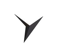 Wall Lamps Modern Minimalist Triangle Shape LED Wall Lamps Nordic Style Indoor Wall Lamps 3W Simple Lighting Lamps for Living Room AC85-265V Wall Sconces (Black Warm White (2700)