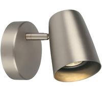 Wall Lamps Sconces Wall Mount Reading Light 340°+90° Adjustable Wall Lamp, GU10 Focused Bed Reading Lamp, Flexible Headboard Spotlights Night Lamps for Bedroom Living Room Hotel-Nickel
