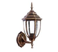 wall lamps, Traditional Classical Outside Wall Lighting Fixture Outdoor Waterproof Wall Sconce Lamp Victoria Balcony Aisle Patio Glass Aluminum External Wall Light Lantern Spotl (Color : N
