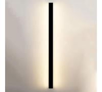 Wall Led Ceiling Wall Lampnimalist Iron Wall Sconce Long Strip Wall Lantern Indoor Astigmatism Lamp for Bedroom Living Room/Warm/60Cm