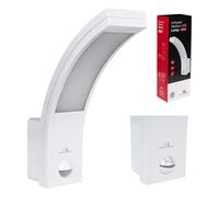 Maclean Motion Sensor LED lamp, PIR Motion Sensor, 10W, IP54, 750lm, Neutral White (4000K) MCE244 (1, White)