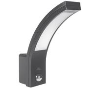 Maclean MCE244 LED Lamp with Infrared Motion Sensor 140 ° Degree 9m Range IP54 Waterproof Outdoor Area, 10 W (Gray)