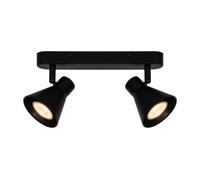 Wall Light Black Eik 2 Spot Bar Matt Nordlux 45770103
