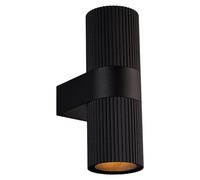 Wall Light Black Kyklop Double Spot IP54 Nordlux 2318051003