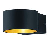 Trio 223410132 Lacapo LED Wall Light, matt black