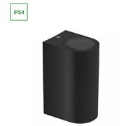 Wall Light Black | Outdoor Lamp PARETE GU10 X2 230V IP54 150 X 73 X 95 Mm