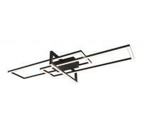 Wall Light Black Salinas LED Matt Semi Flush Trio 620310332