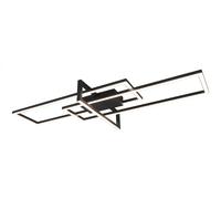 Wall Light Black Salinas LED Matt Semi Flush Trio 620310332