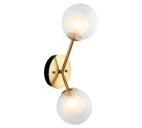 Wall Light Brass Amory Satin Lighting No. 1 96691 075C.