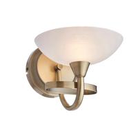 Wall Light Brass Cagney Antique Endon Cagney-1WBAB