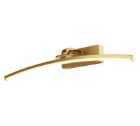 Searchlight 79822-50SB Santorini LED Picture Light, satin & polished brass [EEK: G]