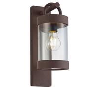 Wall Light Brown Sambesi IP44 Rusty Photocell Trio 204160124