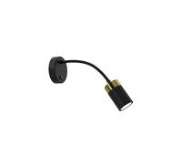 Wall Light Flex Joker Black Gold 1xGU10 MLP8536