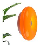 Wall Light For Bedroom, Spec Vintage Donut Lamp, 3-Level Battery Operated | Wall Mounted Lamps ABS 22.5x7cm Mid Century Modern Art Table And Walls, Soft Remote Touch Control Lighting, Ambient Touch Bed
