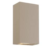 Wall Light Frosted Rold Double LED Spot IP44 Sanded Beige Flat Nordlux 84151008