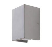Wall Light 'Gerda' dimmable (Modern) in Silver for e.g. Hallway (2 Light Sources, GU10) from Lindby | Wall Lighting, Wall lamp