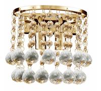 Wall Light Gold Hanna 2 Searchlight 2402-2GO