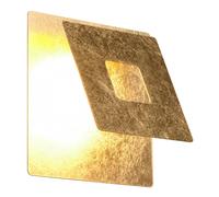 Wall Light Gold Leano LED Square Trio 240319179