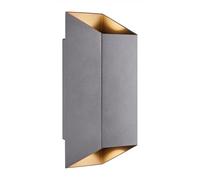 Wall Light Grey Nico 22 Double Spot IP54 Anthracite Square Nordlux 2218221050