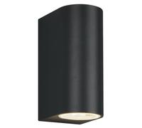 Wall Light Grey Roya Double Spot IP44 Anthracite Round Trio 204260242