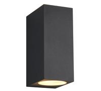 Wall Light Grey Roya Double Spot IP44 Anthracite Square Trio 204269242