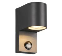 Wall Light Grey Roya Spot IP44 Anthracite PIR Motion Sensor Round Trio 214260142