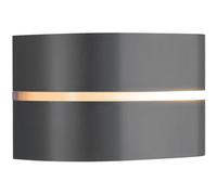 'Sibelis' Outdoor Wall Light Anthracite E27 Nordlux Black One Size