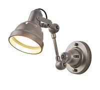 Wall Light Indoor LED 5W 3000K Warm White Modern Aluminum Wall Lamp Decorative Wall Sconce Lamp for Living Room Bedroom Hallway Corridor Stairs Hall, Silver