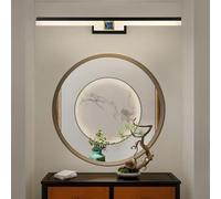 Wall Light LED Vanity Wall Lighting Indoor Over Mirror Wall Lamps 4000K Brass Black L17.73in Bedside Decor Lamp,Indoor Lighting