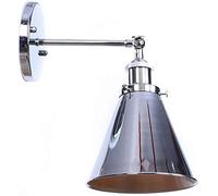 Wall Light Modern Industrial Wall Lamps, Bedroom Bedside Light, Minimalist Led Bed Reading Lamp Swing Arm Dimmable Headboard Wall Brushed Chrome Finish Sconce Living Room Home Decor Wall Lamp,Pen