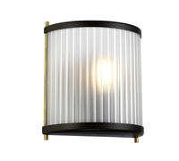 Wall Light Museum Bronze Dark Brown Painted / Aged Brass LED E27 60W Loops Brown One Size