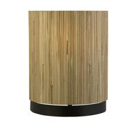 Wall Light Natural Grass Shade Black Metal Frame E14 Bedroom Living Room Light