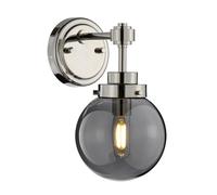 Wall Light Sconce Highly Polished Nickel Finish LED E14 8W LED Bulb