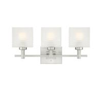 Westinghouse Lighting Lighting, Glass Metal, 50 W, Brushed Nickel