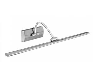 Wall Light Silver Barcelona LED Picture Satin 64cm Searchlight 2982-81SS