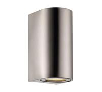 Nordlux Canto Maxi 2 Wall Light Stainless steel, Silver