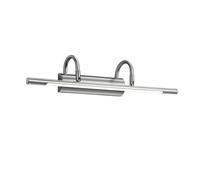 Wall Light Silver Cuadro LED Picture Brushed Nickel Trio 225210107