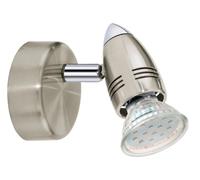 Wall Light Silver Magnum Spot Satin Nickel Eglo 92641