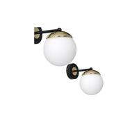 Wall Light SPARTA BLACK/GOLD 1xE14 MLP6512