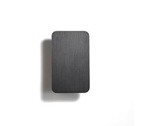 Wall Light Wall Lights 6W Modern Interior Aluminum Wall Lights Balcony Living Room Wall Lights TV Background Wall Lights Bedroom Wall Lights (Color : Black, Size : 2PCS)