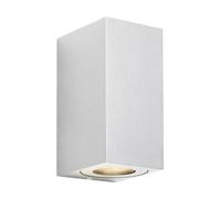 Wall Light White Canto Kubi Maxi 2 Rectangular Outdoor Garden GU10 Nordlux