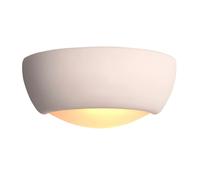 Wall Light White Eton Unglazed Ceramic Endon UG-WB-X